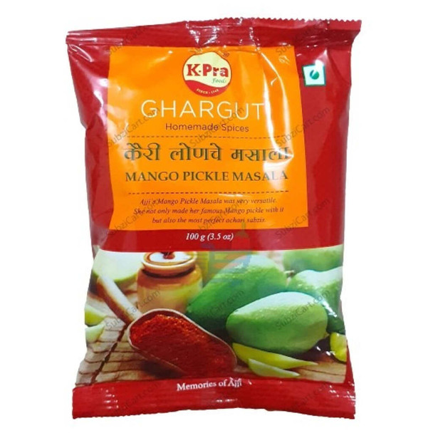 K Pra Mango Pickle Masala, 100 Grams