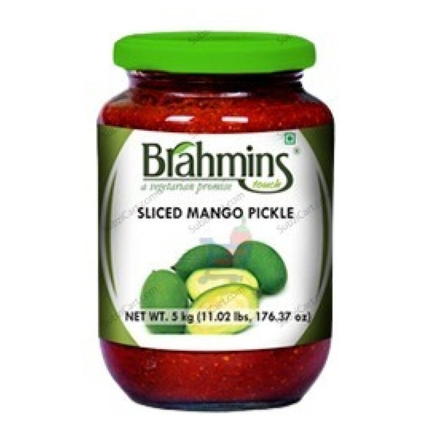 Brahmins Sliced Mango Pickle, 400.00 Grams