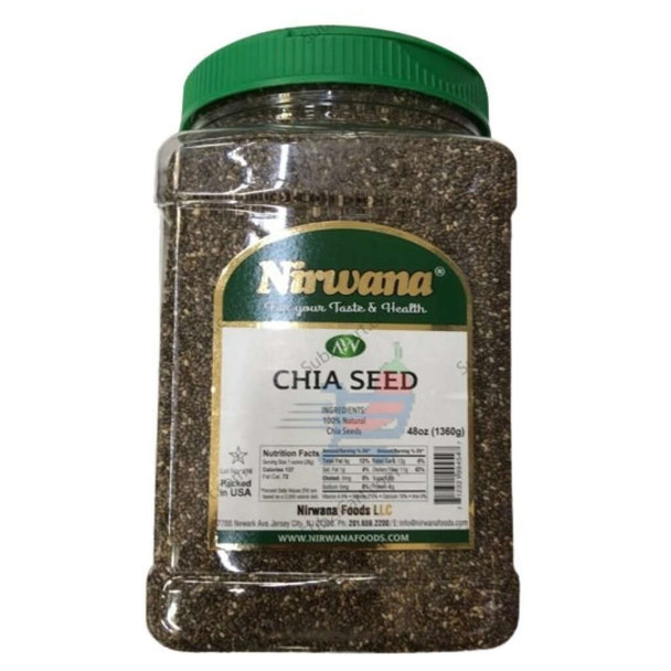 Nirwana Chia Seed, 48 Oz