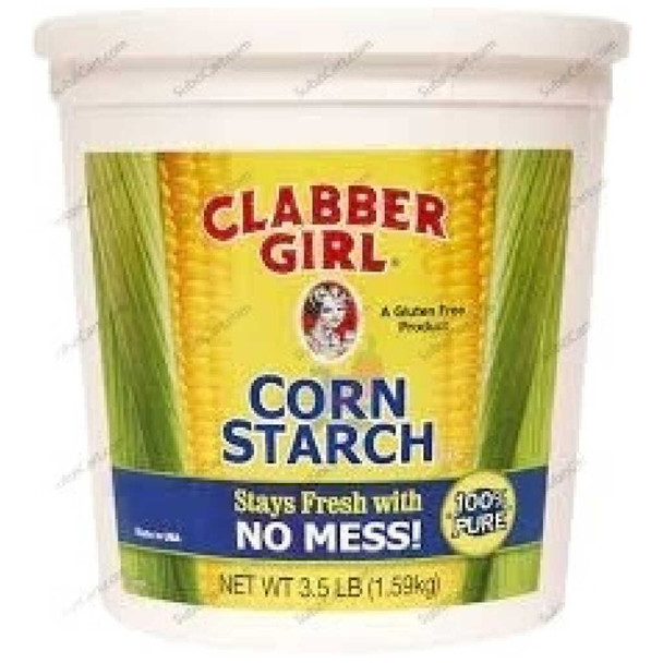 Clabber Girl Corn Starch, 3.5 LB