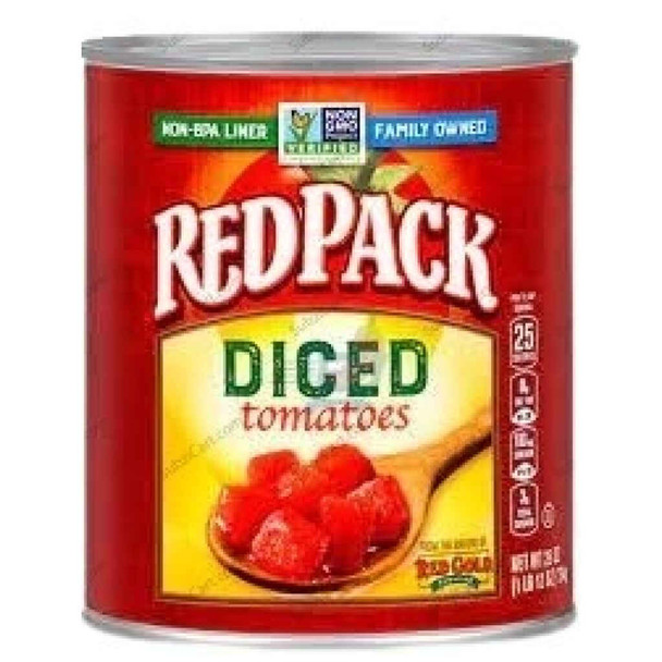 Redpack Diced Tomatoes, 1 LB