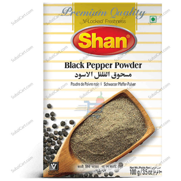 Shan Black Pepper Powder, 100 Grams