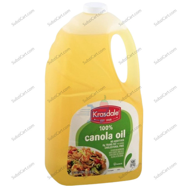 Krasdale Canola Oil, 1 Gal