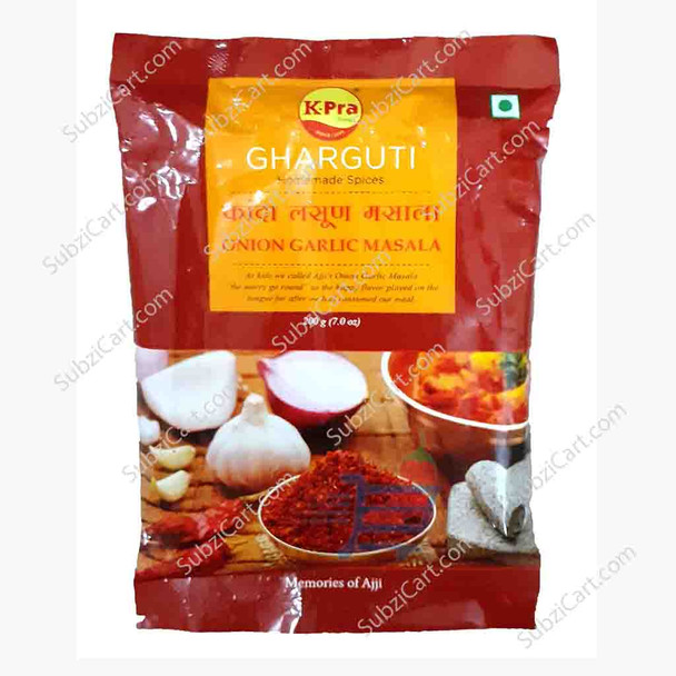 K Pra Gharguti Onion Garlic Masala, 200 Grams