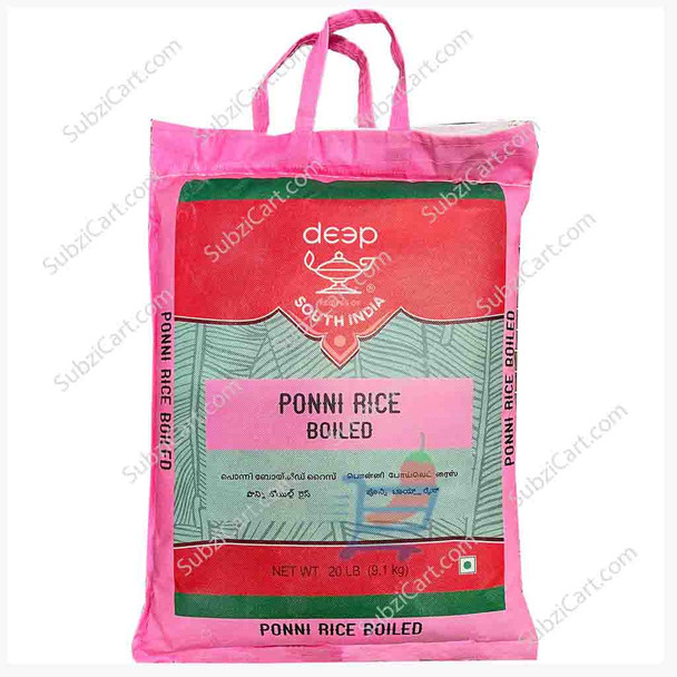 Deep Ponni Boiled Rice, 20 Lb