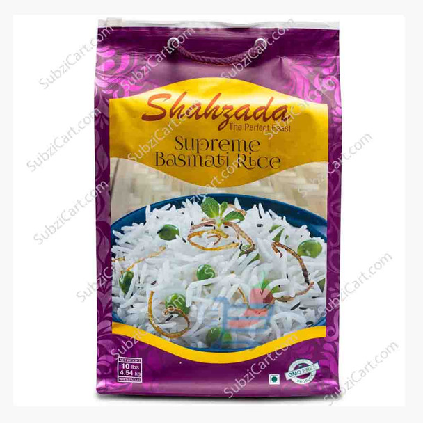 Shahzada Supreme Basmati Rice, 10 Lb