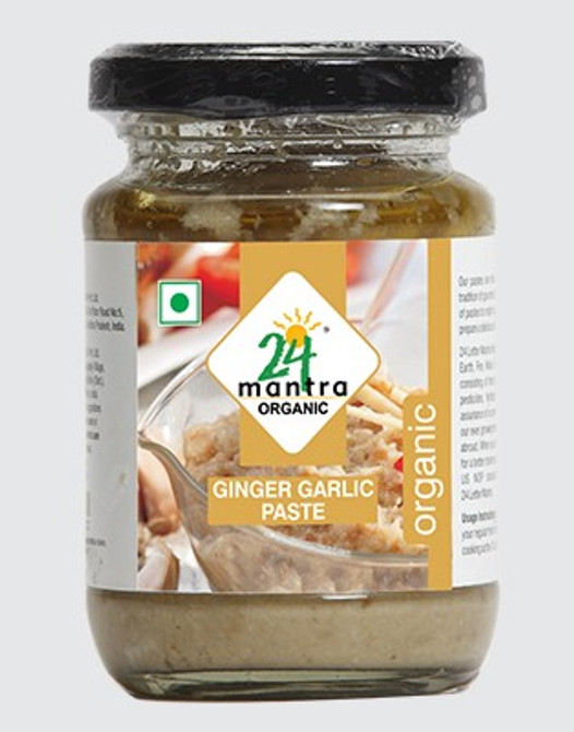 24 Mantra Ginger Garlic Paste 140Gm