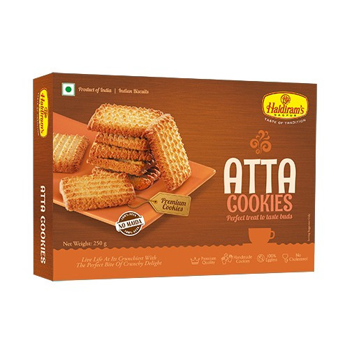 Haldiram's Atta Cookies, 550 Grams