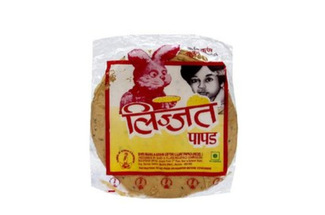 Lijjat Papad Jeera Papad, 200 Grams