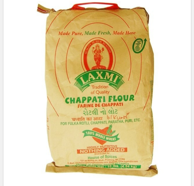 Laxmi Chapati Flour, 4 LB