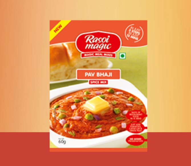 Rasoi Magic Pav Bhaji, 45 Grams