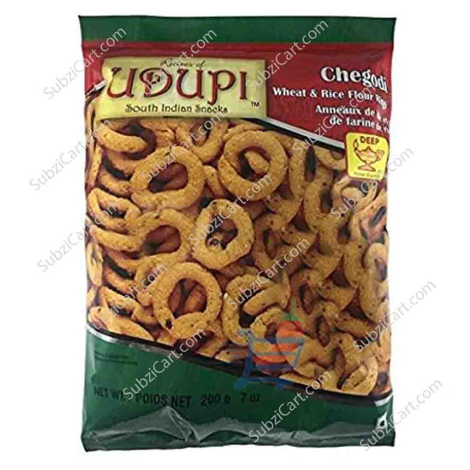 Udupi Snacks Chegodi, 7 Oz
