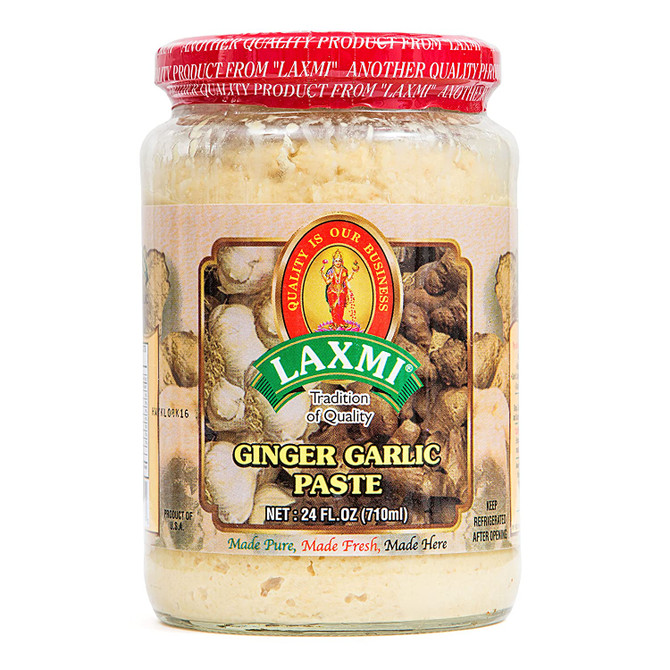 Laxmi Ginger & Garlic Paste, (9 Oz, 26 Oz)