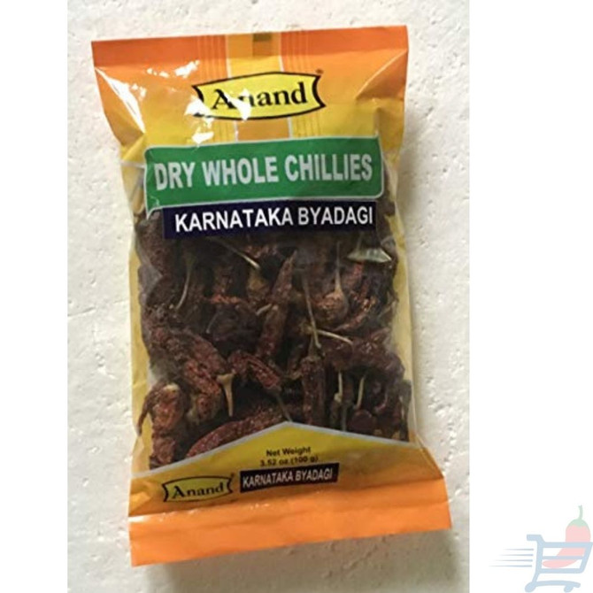 Anand Dry Whole Chillies Karnataka Byadagi, 200 Grams Anand Dry Whole Chillies Karnataka Byadagi, 200 Grams