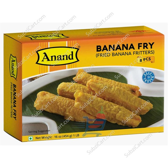 Anand Banana Fry Frozen, 454 Grams