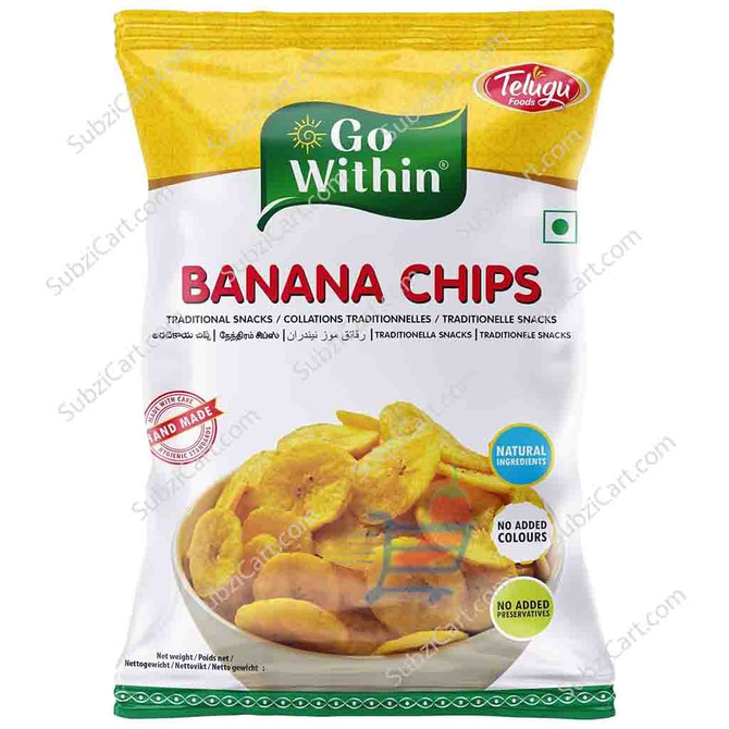 Telugu Banana Chips, 130 Grams