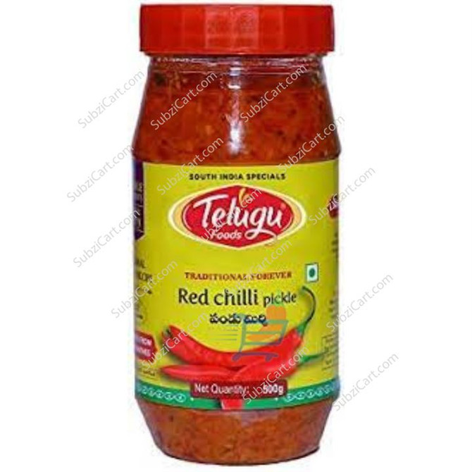 Telugu Whole Red Chillies, 400 Grams