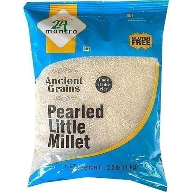 24 Mantra Gluten Free Pearled Little Millet, 2.2 LB