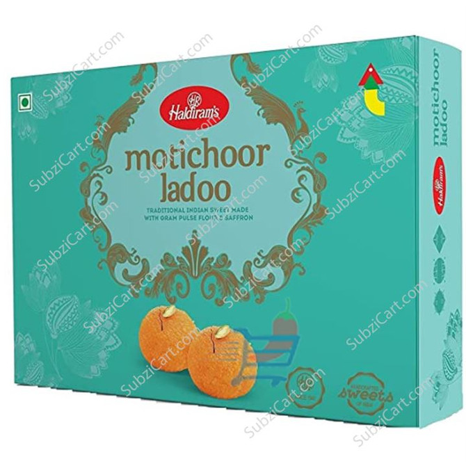 Haldiram's Moti Choor Ladoo Frozen, 400 Grams