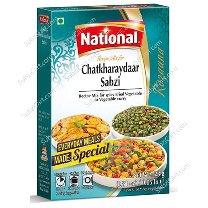 National Chatkharaydaar Sabji, 23 Grams