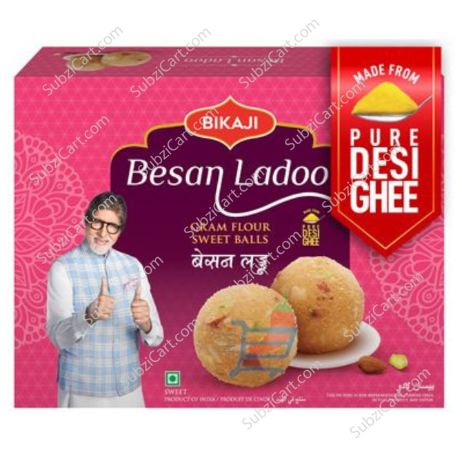 Bikaji Besan Ladoo, 400 Grams
