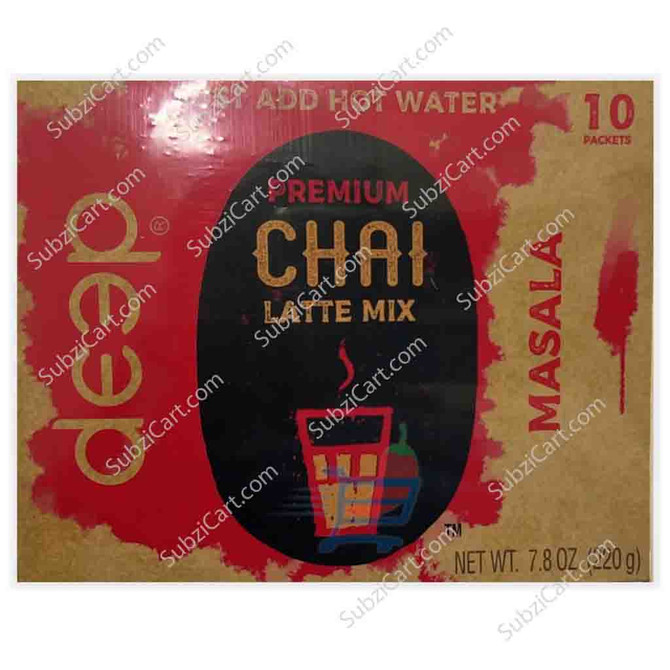 Deep Chai Latte Mix, 10 Count