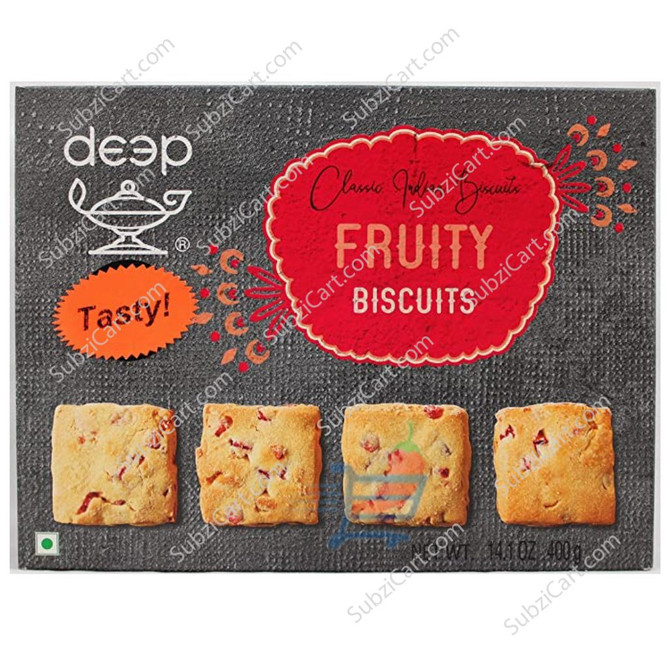 Deep Fruity Biscuits, 400 Grams