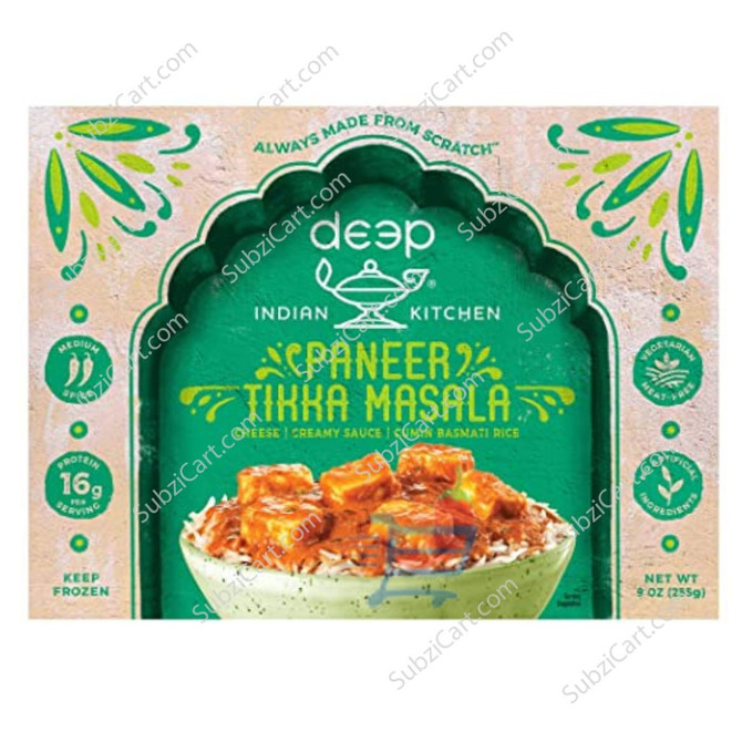 Deep Paneer Tikka Masala Frozen, 9 Oz
