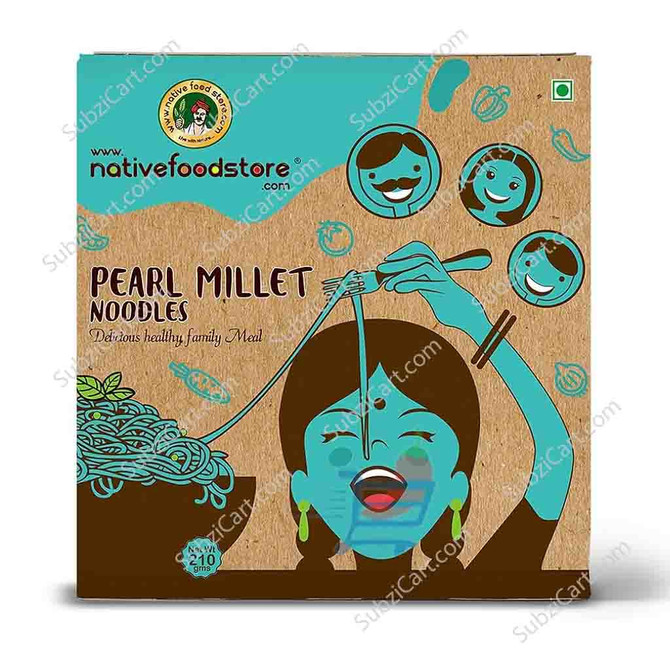 Native Food Pearl Millet Noodles, 210 Grams