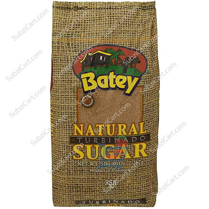 Batey Natural Turbinado Sugar, 5 Lb