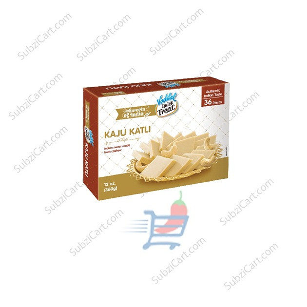 Vadilal Kaju Katli Frozen, 360 Grams