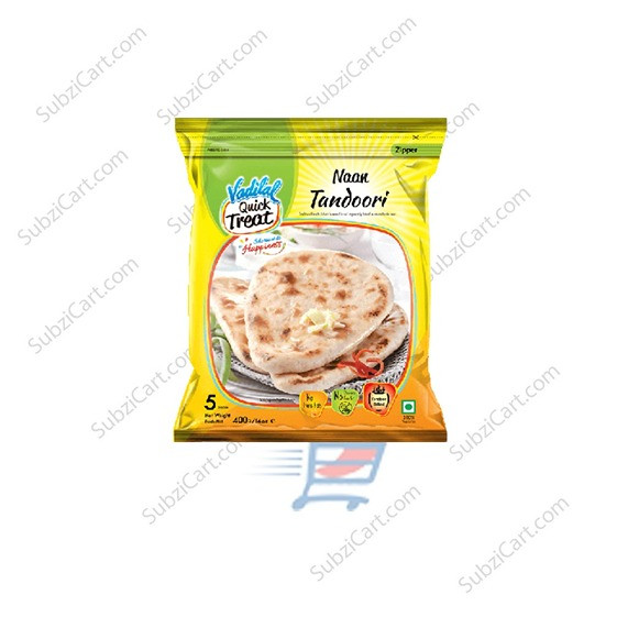 Vadilal Tandoori Naan Frozen, 28.21 Oz