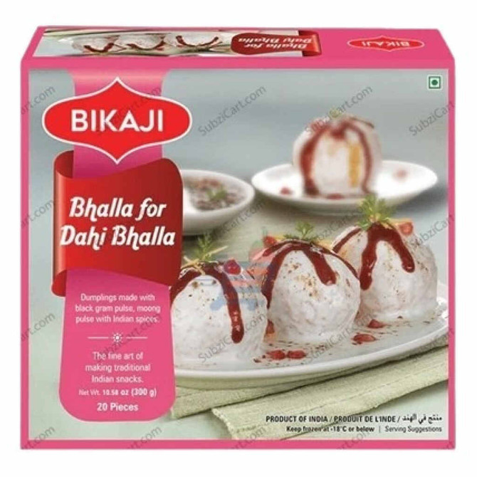 Bikaji Bhalla For Dahi Bhalla Frozen, 20 pc