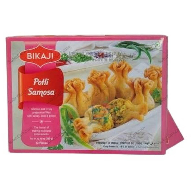 Bikaji Potli Samosa Frozen, 360 Grams