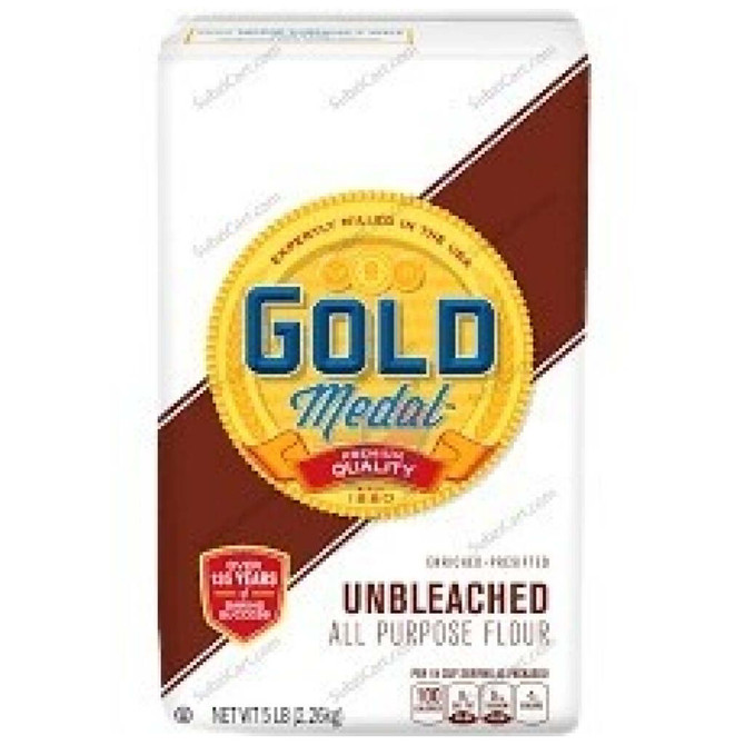 Gold Medal Unbleached All Purpose Flour, 5 Lb