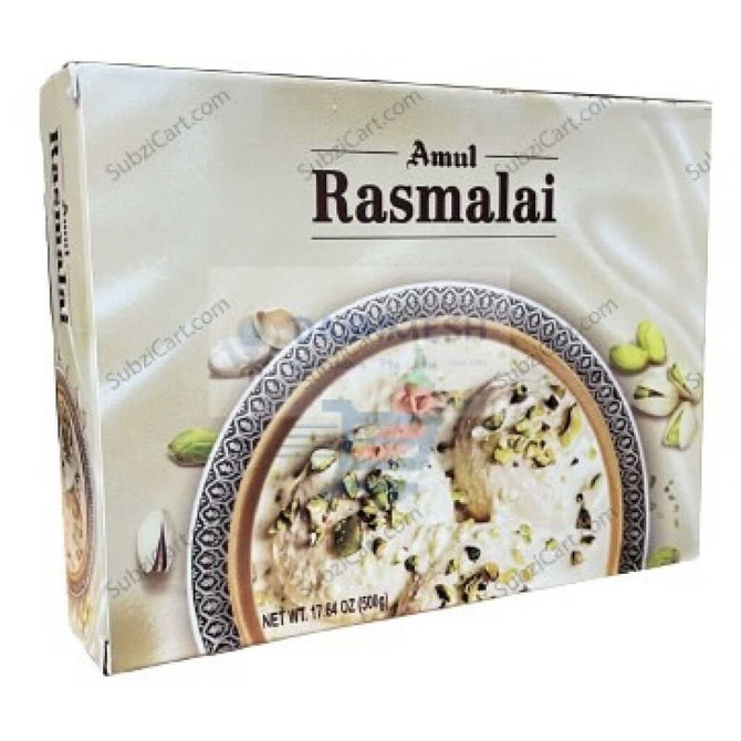 Amul Rasmalai Frozen Frozen, 17.64 Oz