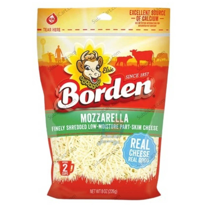 Borden Mozzarella Frozen, 226 Grams