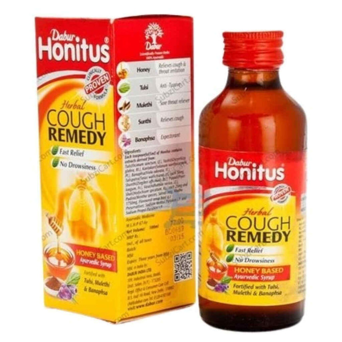 Dabur Honitus Cough Remedy, 100 ml