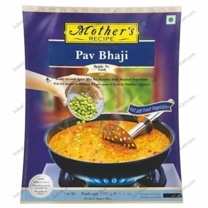 Mothers Pav Bhaji Masala, 2.6 Oz