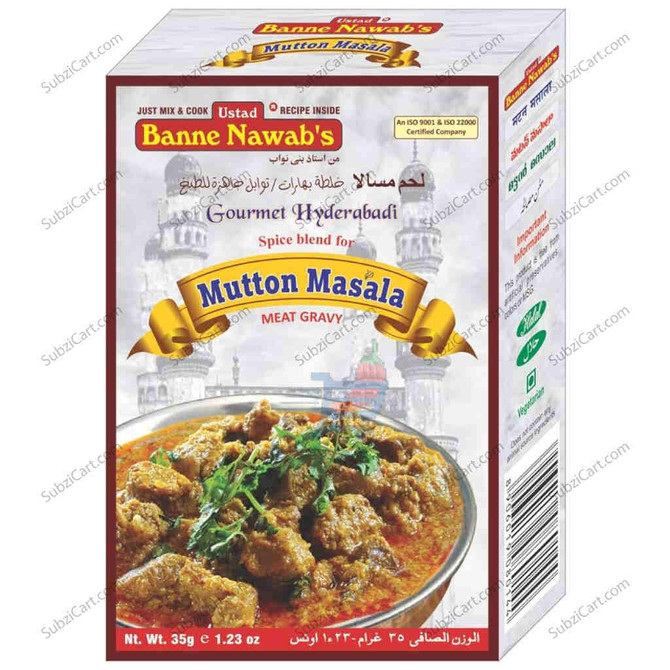 Banne Nawabs Mutton Masala, 1.23 Oz