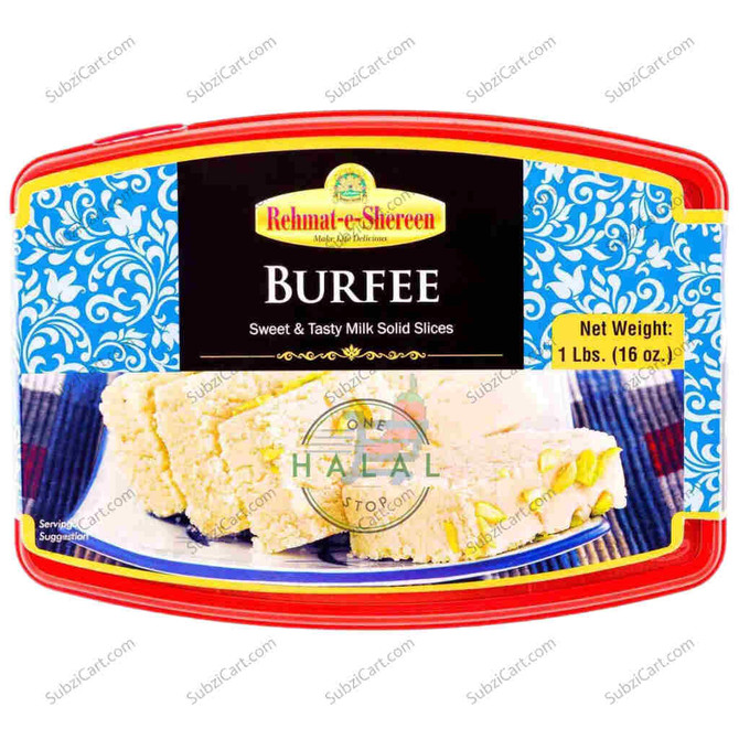 Rehmat E Shereen Burfee Frozen, 1 Lb
