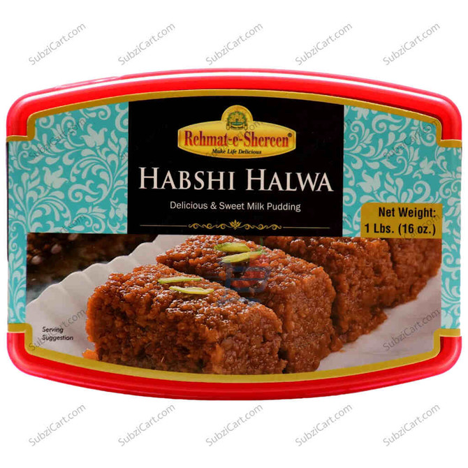 Rehmat E Shereen Habshi Halwa Frozen, 16 Oz
