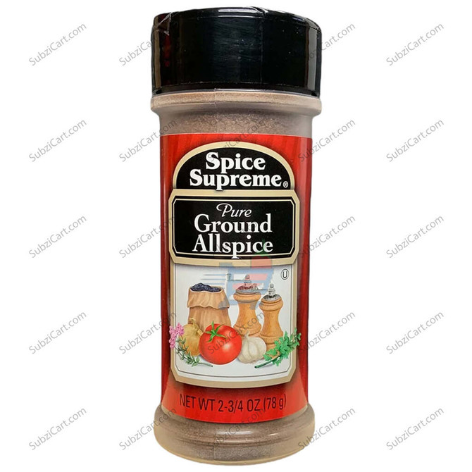 Spice Supreme Ground All Spice, 4 Oz