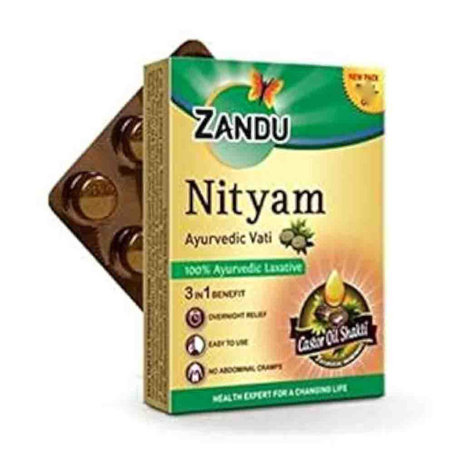 Zandu Nityam Ayurvedic Vati, 10 TAB