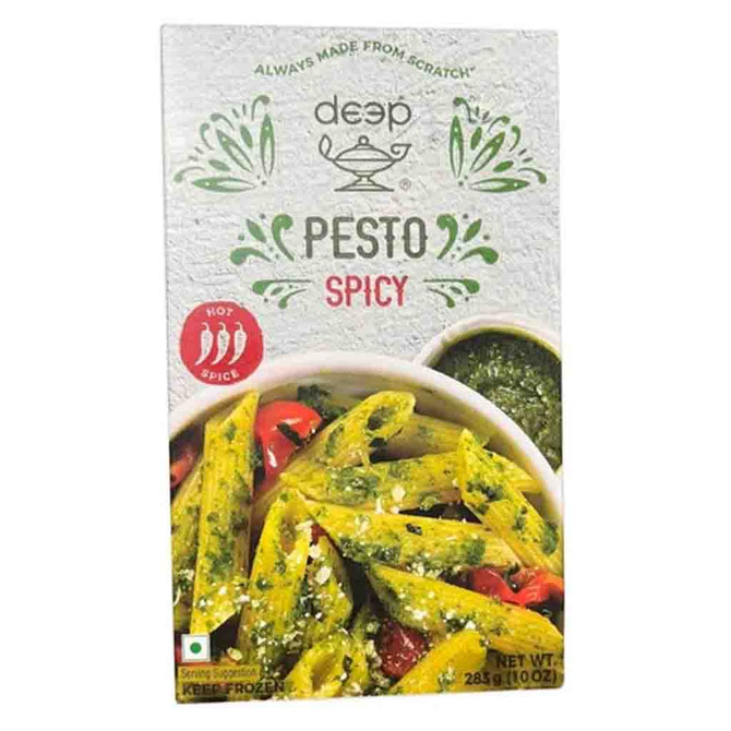 Deep Pesto Spicy Frozen, 283 Grams