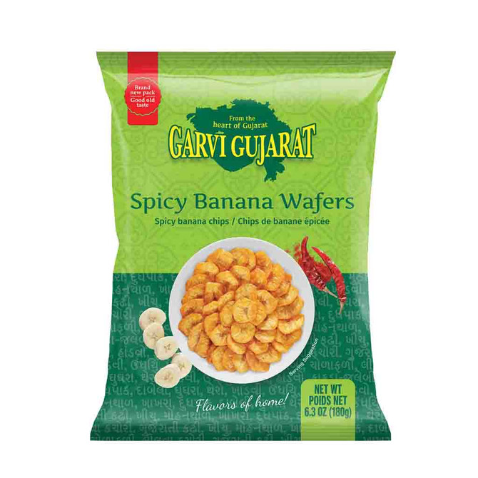 Garvi Gujarat Spicy Banana Chips Special, 180 Grams