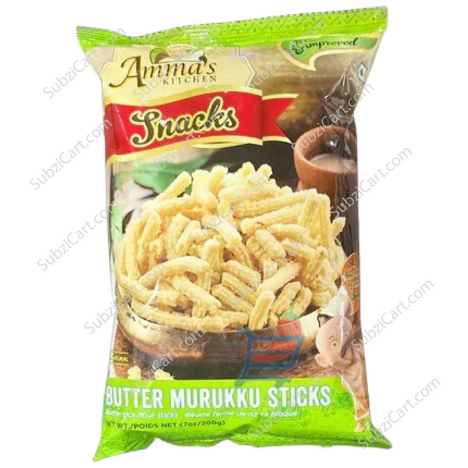 Ammas Butter Murukku Sticks, 200 Grams
