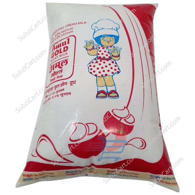Amul Gold Milk Frozen, 3.78 Ltr