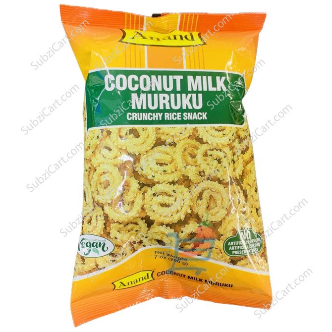 Anand Coconut Milk Muruku, 200 Grams