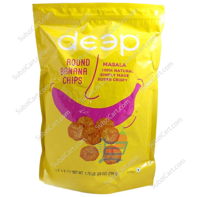 Deep Round Banana Chips Masala, 1.75 Lb